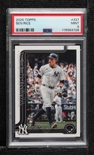 2025 Topps Series 1 Ben Rice #337 PSA 9 MINT 0i1b
