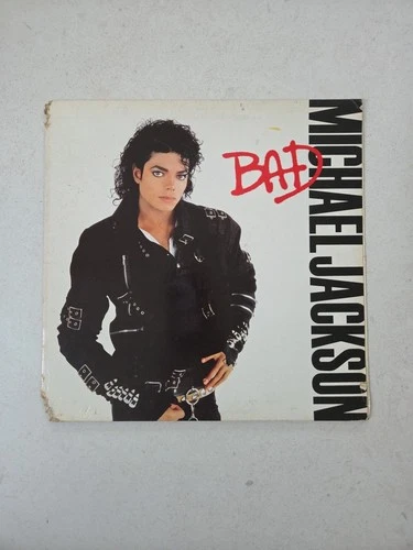 MICHAEL JACKSON Bad Vinyl Record Album LP Epic 1987  EPC 450290 1