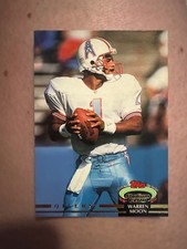 football cards Warren Moon