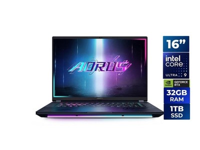 GIGABYTE AORUS MASTER 16 Gaming Laptop - 240Hz 2560x1600 OLED - NVIDIA GeForce