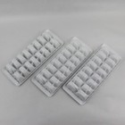 Lot of 3 Rubbermaid White Ice Cube Tray 16 Cube Trays Easy Release Reusable — photo 3