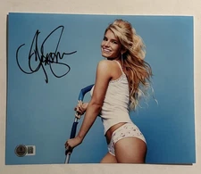 JESSICA SIMPSON SIGNED 8x10 PHOTO SEXY HOT SINGER ACTRESS AUTOGRAPHED BAS COA