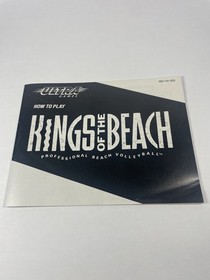 Kings of the Beach - Cart and Manual (Nintendo Entertainment System, NES 1990)