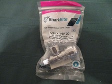 SharkBite Valve Fitting 1/2 x 3/8 OD Straight...
