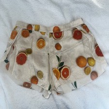 Lunya Washable Silk Tulip Lounge Shorts - Main Squeeze - Medium