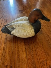 Ducks Unlimited Dick Rhode Shooting Rig Collection Redhead Drake Duck Decoy