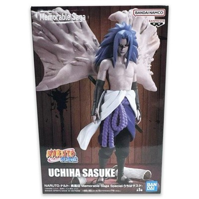 Naruto Shippuden Uchiha Sasuke Curse Mark Memorable Saga Figur BANPRESTO Neu