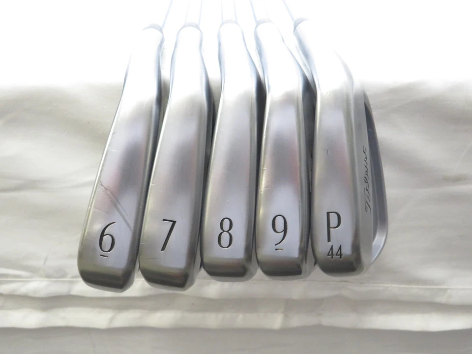 Used Titleist T150 Gen 4 Iron Set 6-PW KBS Tour Stiff Flex Steel Shafts - Image 2 of 4