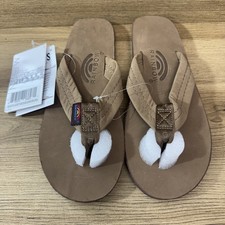 Rainbow Sandals 301ALTS Womens Medium Dark Brown New With Tags 6.5-7.5
