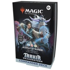 Magic The Gather Jeskai Striker Tarkir Dragonstorm Commander Deck Sealed