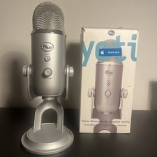 Blue Yeti Professional USB Microphone Silver Color