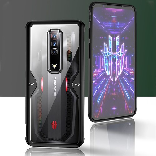 Soft Phone Case Protective Cover TPU+PC Transparent Shell for Red Magic 7 /7 Pro - Photo 11 sur 15