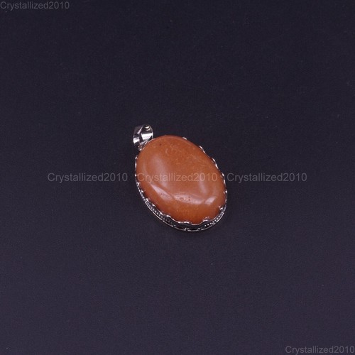 Natural Gemstones Oval Shape Reiki Chakra Healing Pendant Necklaces Beads Pick - Picture 12 of 34
