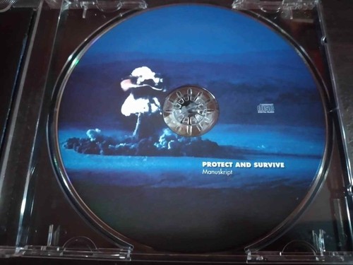 MANUSKRIPT - Protect And Survive CD New Wave / Dark Wave / Goth Rock - Picture 3 of 4