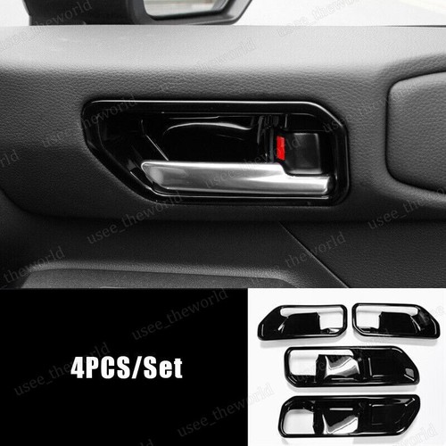 Black Gear Shift Air Vent Outlet Cover Trim For Toyota Land Cruiser 2024 2025 - Picture 26 of 34