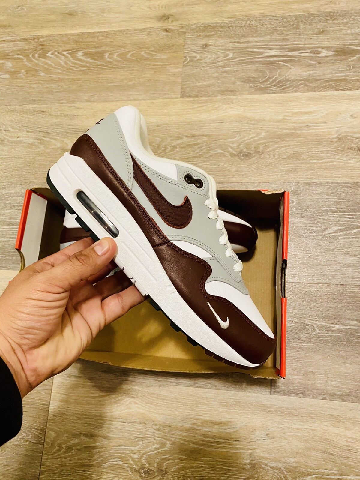 Nike Air Max 1 PRM Mystic Dates White Wolf Grey DB5074-101 Men's 7.5,  Women's 9 | eBay