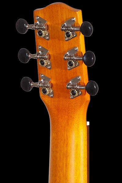 Ukelele para guitarra eléctrica acústica de 6 cuerdas Ohana TKGL-20E, tenor con bolsa Foto 3 de 4