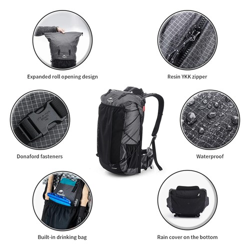 Outdoor Hiking Bags Large Capacity Hiking Backpack Mountaineering Backpack Bag - Bild 6 von 27