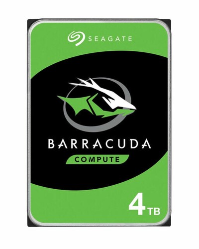 Seagate BarraCuda (5400RPM, 3.5-inch, 256MB Cache) 4TB Internal Hard Drive - Picture 1 of 1