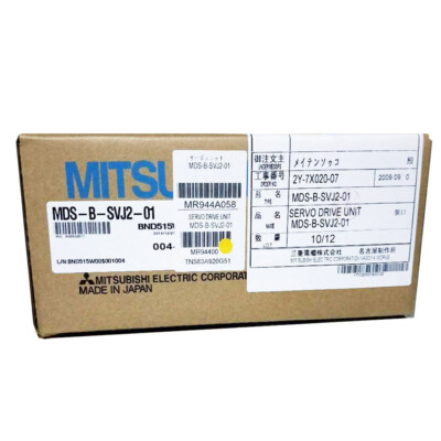 MDS-B-SVJ2-01 NEW MITSUBISHI AC SERVO DRIVE MDS-B-SVJ2-01