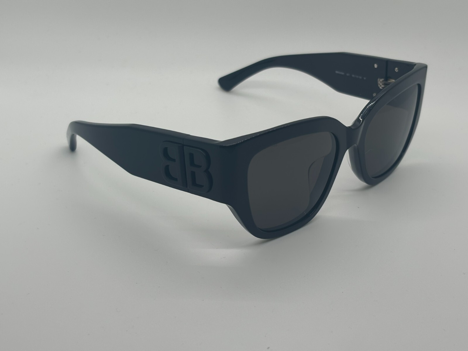 NEW Balenciaga BB0323SK 001 Black Sunglasses 55-19-125mm