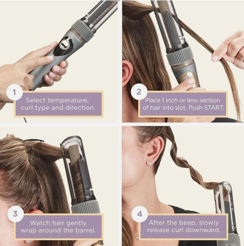 INFINITIPRO BY CONAIR Curl Secret Automatic Curling Iron - 3/4-inch Barrel (NEW) - Image 3 of 3