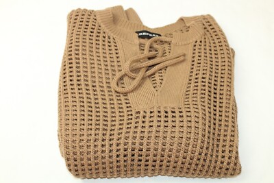 REPEAT Strick Pullover Marron Kollektion 2024/  Gr. 40 - ehem. VK 199,95 Euro