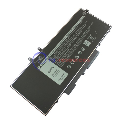 Genuine Dell Latitude 5400 5500 51Wh 11.4V Laptop Battery Type