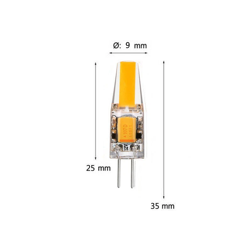 G4 LED Bulb 12V 6W COB Capsule light replace halogen lamp floodlights DC  X5 X10 - Image 2 of 4