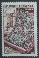 1954 FRANCE TIMBRE Y & T N° 970  Neuf * * (MNH)
