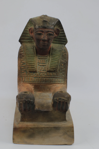 Increíble réplica de esfinge en Giza hecha de piedra caliza rara - Imagen 3 de 4