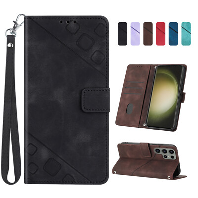 For Samsung A24 A23 A22 A21s 5G Magnetic Stand PU Leather Case Wallet Flip Cover