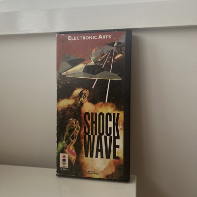ShockWave 3DO  LONG BOX Shock Wave Space EA