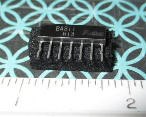 New ROHM 7-SIP Low Distortion High Gain Multi-Purpose Preamplifier IC BA311 - Picture 2 of 2