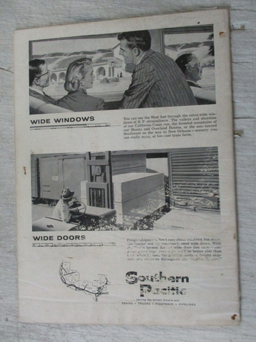 TRAINS MAGAZINE JAN 1960 LIBRARY CLUB CAR WAUWATOSA MILWAUKEE ROAD BARNEY SMITH - Picture 2 of 2