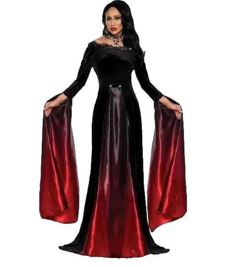 Vestido Underwraps Costumes Multicor Fantasias para mulheres