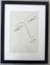 Face De Femme,  - Matisse - Print *Framed*