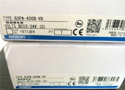 1Pcs New Omron Solid State Relay G3PA-430B-VD Plc Module yz