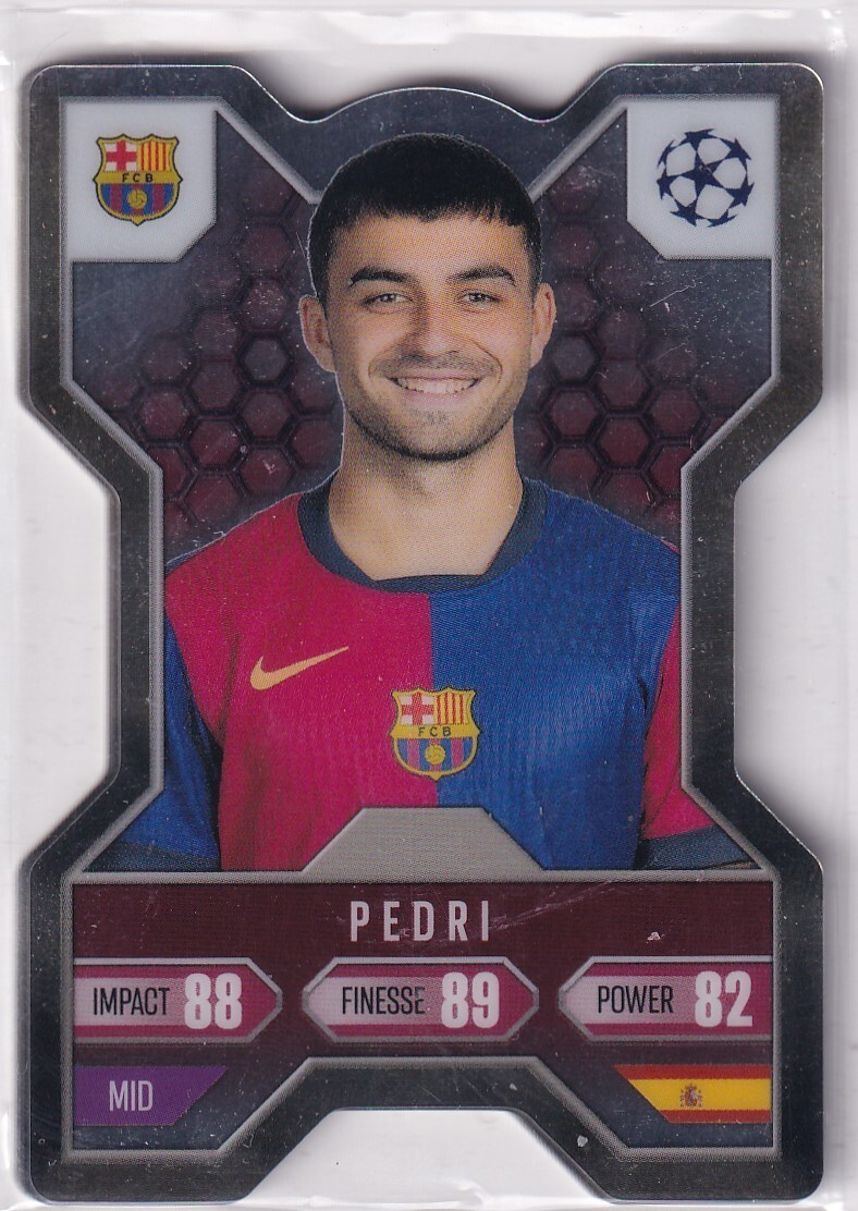 Topps Match Attax CL Extra 24/25 No. CX 3 Pedri Chrome X | eBay