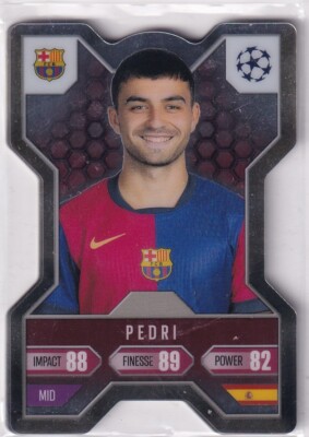 Topps Chrome ペドリ　ケースヒット Topps Match Attax CL Extra 24/25 No. CX 3 Pedri Chrome X | eBay