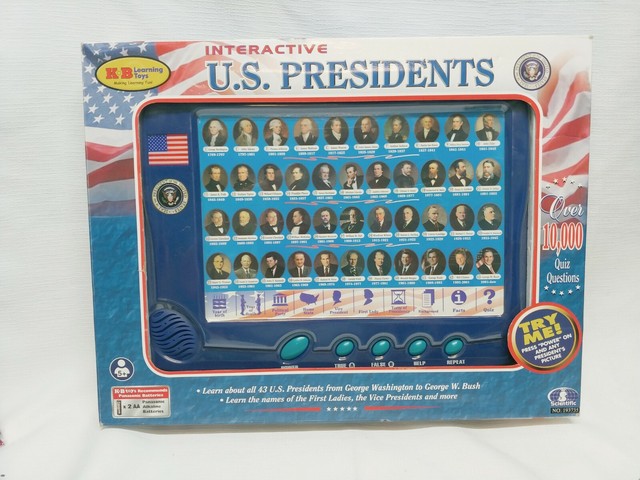 interactive us presidents toy
