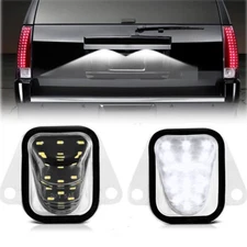 LED License Plate Tag Light White For Chevy Suburban Tahoe GMC Yukon Escalade