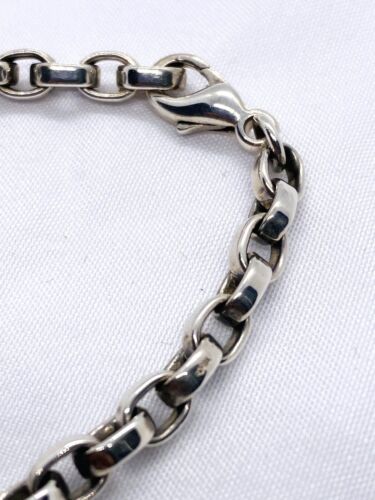 Tiffany & Co Donut Sterling Silver 925 Germany Bracelet 7" - Picture 9 of 10