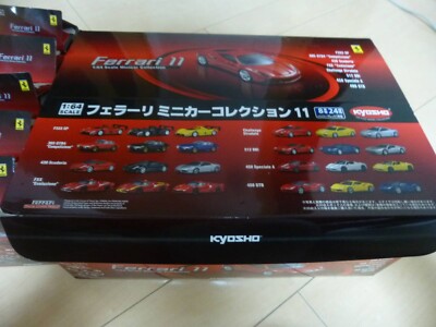 Kyosho 1/64 Ferrari Mini Car Collection 11 Total 25 Units | eBay