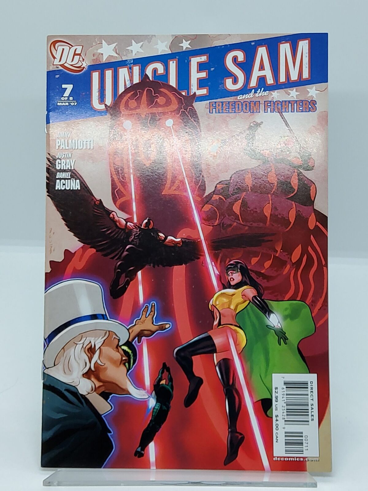 Uncle Sam and the Freedom Fighters #7 VF/NM DC 2007