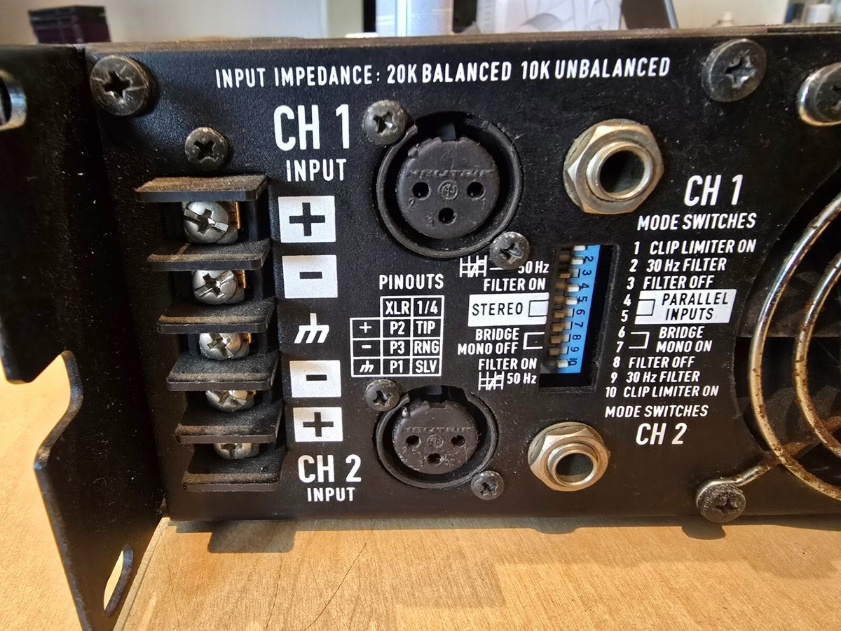 QSC RMX 2450 Amplifer 2 x 750w #1 | eBay UK