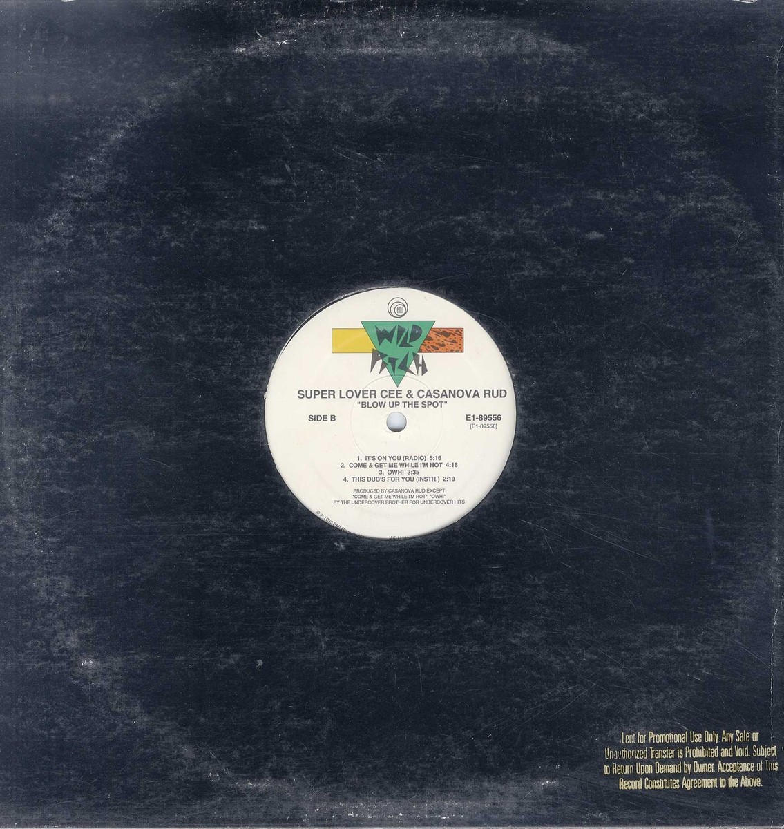 洋楽 Super Lover Cee - Blow Up The Spot EP Super Lover Cee & Casanova Rud – Blow Up The Spot | Releases
