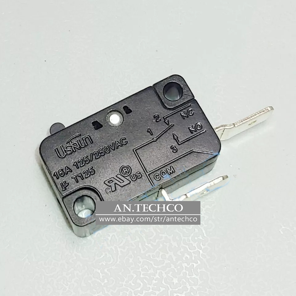 1/5PCS USHUN KW-16 Micro Switch 2 Pins 16A 125/250VAC Normally Open