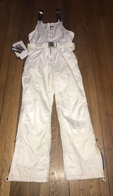 Killy White Snow Suit Multiple Pockets Recco Rescue System Size GB/16