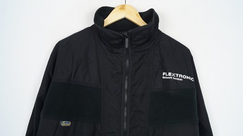 SNICKERS Men's Jacket Size M Black Full Zip Pockets High Neck s10467 - Picture 4 of 8